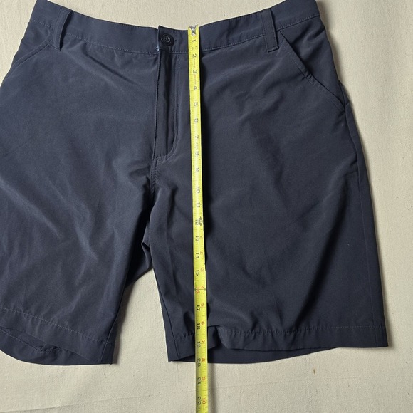 MOSSY OAK Fishing Hydroplex Shorts Men XLARGE Black Polyester Stretch w/ Pockets - Picture 5 of 11